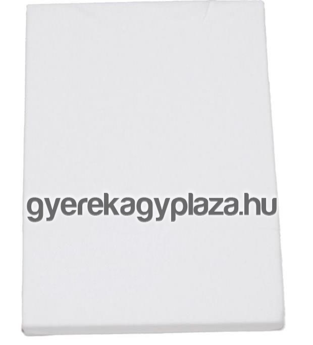 Gumis pamutlepedő (fehér, 150x60)