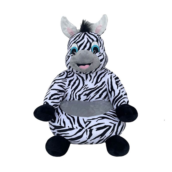 Zebra alakú mintás gyerekfotel